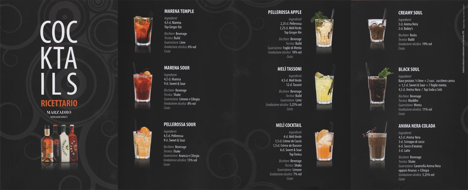 Marzadro Liqueurs Cocktail Recipes